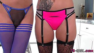 Asian Ladyboy Sperms Face In Glamour Blowjob Fetish!