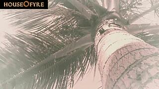 getting petite with tight shorties in doggystyle bent over hairy pussy lick