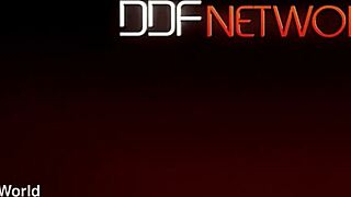 Dutch Beauty in Jeans Strips Lingerie Revealing Shaved Pussy