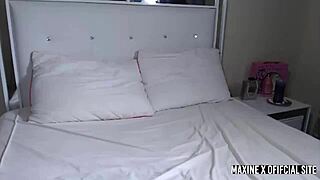 whoa busty Maxine X slams 24-inch dildo in her ass! 🍆💦🔥