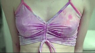 Skinny Teen 18+ Fucks Step by Stepdad to Orgasm! Familymoans Taboo Action with Blowjob and Creampie!