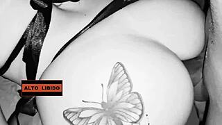 he bends brazilian over for interracial doggystyle anal