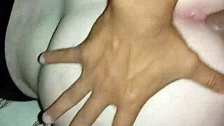 married blonde's tight pussy spread open for big cock