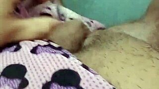 POV Young Latina Fingers Big Juicy Wet Pussy in Minnie Shorts