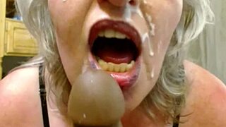 dawnskye1962's burglar roleplay ends with hot facial surprise