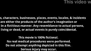 Perv Doctor Humiliates Tattooed Aria Nicole with Anal Fingering