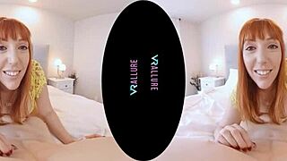 Lauren Phillips VRAllure Dildo Fucks Redhead Ass