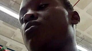 Nigerian Bitch Masturbates Mall Bathroom