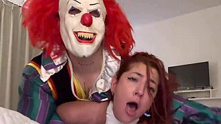halloween petite latina sucks big cock cum mouth