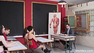 ready for hardcore after graduation? young german babe deepthroats old rich cock