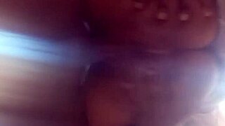 amateur ebony sits ass up on monster black cock bouncing wildly