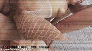 We do hardcore rough fucking quickie with deepthroat gagging blowjob double penetration anal creampie in angels of hardcore