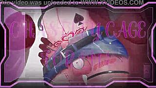 Sis-261 Ladyboy Locked Submissive In Chastity Cage Begs Release!