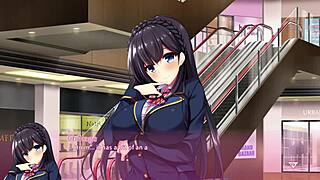 oh god i-im cumming so hard on this huge monster cock facial... creampie hentai milf chikage route overload!!