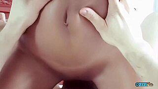 Thick white dick!! Makes adorable asian razel beg for deep pussy thrusts!