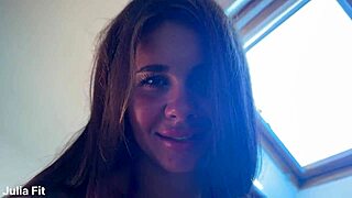 hairy pussy squirts from homemade anal fisting ass stuffing