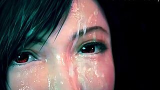 Brunette with big tits takes big cock cumshot and monster cock cum