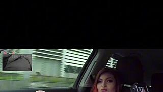 Rachell Miranda struts naked through São José do Rio Preto streets