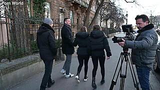 wanna join eveline and silvia dellai's dp gangbang with anal ass to mouth?