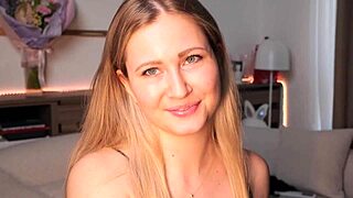 i love watching this sexy blonde dance in lace