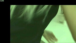 blonde's tight leather leggings beg for kinky heel fuck?