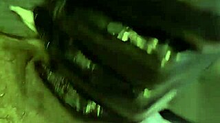 tattooist drains my swollen balls mid-session tease