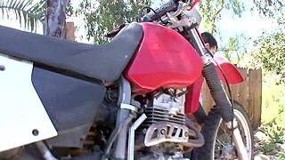 madelyn monroe sneaks a peek at porn then gets caught with her natural tits out