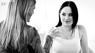 should i cheat with this bisexual redhead in lingerie riding monster cock