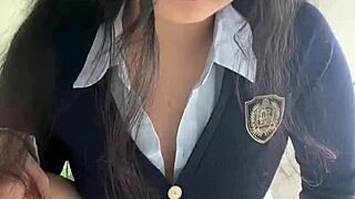 Shy Schoolgirl 18+ Gets Fucked Raw by LyssaNX