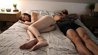 stepmom shares bed with stepson for another steamy fuck