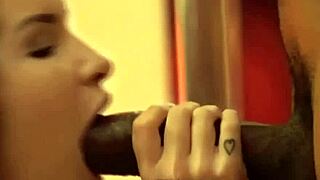 Eden Sin Brunette Curvy Tight Body Deepthroats Big Black Cock Interracial Car Slut