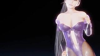 mmd le sserafim smart eve dances sexy in kpop hentai cosplay uncensored 4k