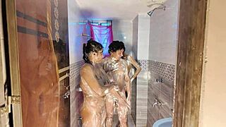 amateur ffm full movie two hot girls share one lucky guy!!