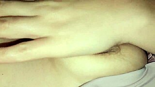 Playing with Stepsis Wet Juicy Pussy While She Watches Porn Close Up