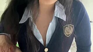 Shy Schoolgirl 18+ Gets Fucked Raw by LyssaNX