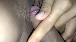 shaved tight pussy teased rubbed clit then creampied deep inside 😩💦