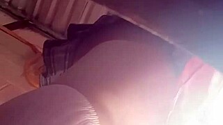 Tennis class upskirt reveals mexican latina's short skirt tease