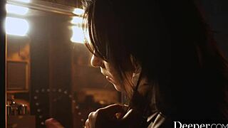 wanna watch brooklyn gray drown in five cock bukkake?