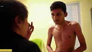 beautiful madam begs 18yr boy to fuck her hard in office till cumshot!