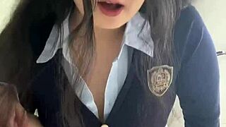 Shy Schoolgirl 18+ Gets Fucked Raw by LyssaNX