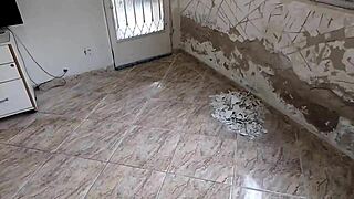 mulher gives up ass and pussy to house owner she was renting from