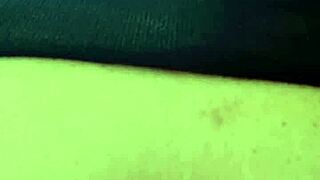 Hidden cam catches latina sis spreading ass cheeks to pee?