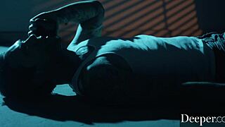 wanna watch brooklyn gray drown in five cock bukkake?