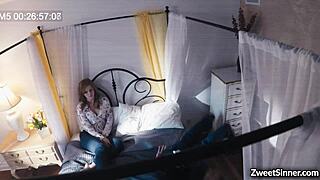 Ella Nova Spreads Wide, Drilled to Explosive Orgasms!