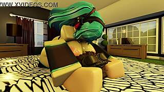 Hatsune Miku Kongkek Bukan Nyanyi Di Roblox