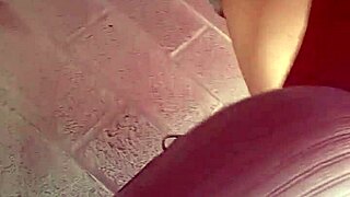 Tennis class upskirt reveals mexican latina's short skirt tease