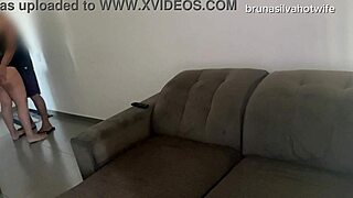 Brazilian Wife Bruna Silva Takes Anal While Hubby Works