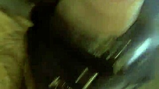 tattooist drains my swollen balls mid-session tease