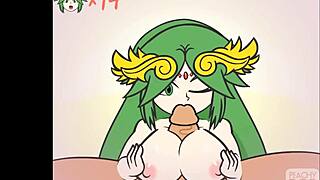 i'm obsessed with super smash girls titfuck palutena by peachypop34 hentai style