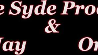 sar4 jay squeezes big tits in sexy red lingerie